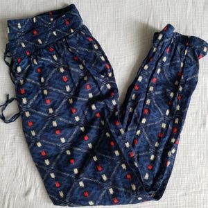 J. Crew Factory ikat print joggers